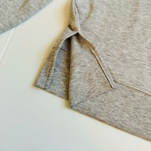 Victoria’s Sport long sleeve pullover top with thin shoulder strap size med grey - Picture 4 of 4